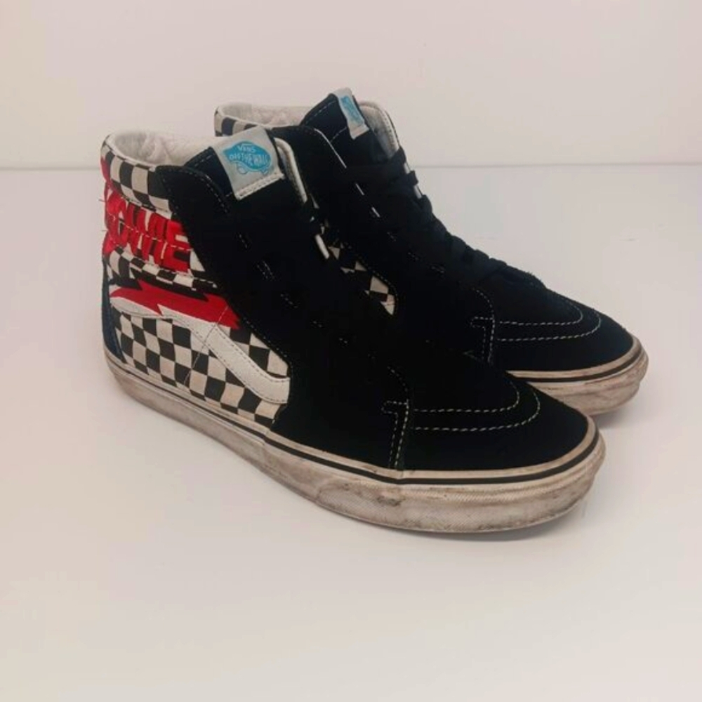 Vans Men's Sk8-Hi David Bowie Diamond Dogs Hi-Top Sneakers- US12